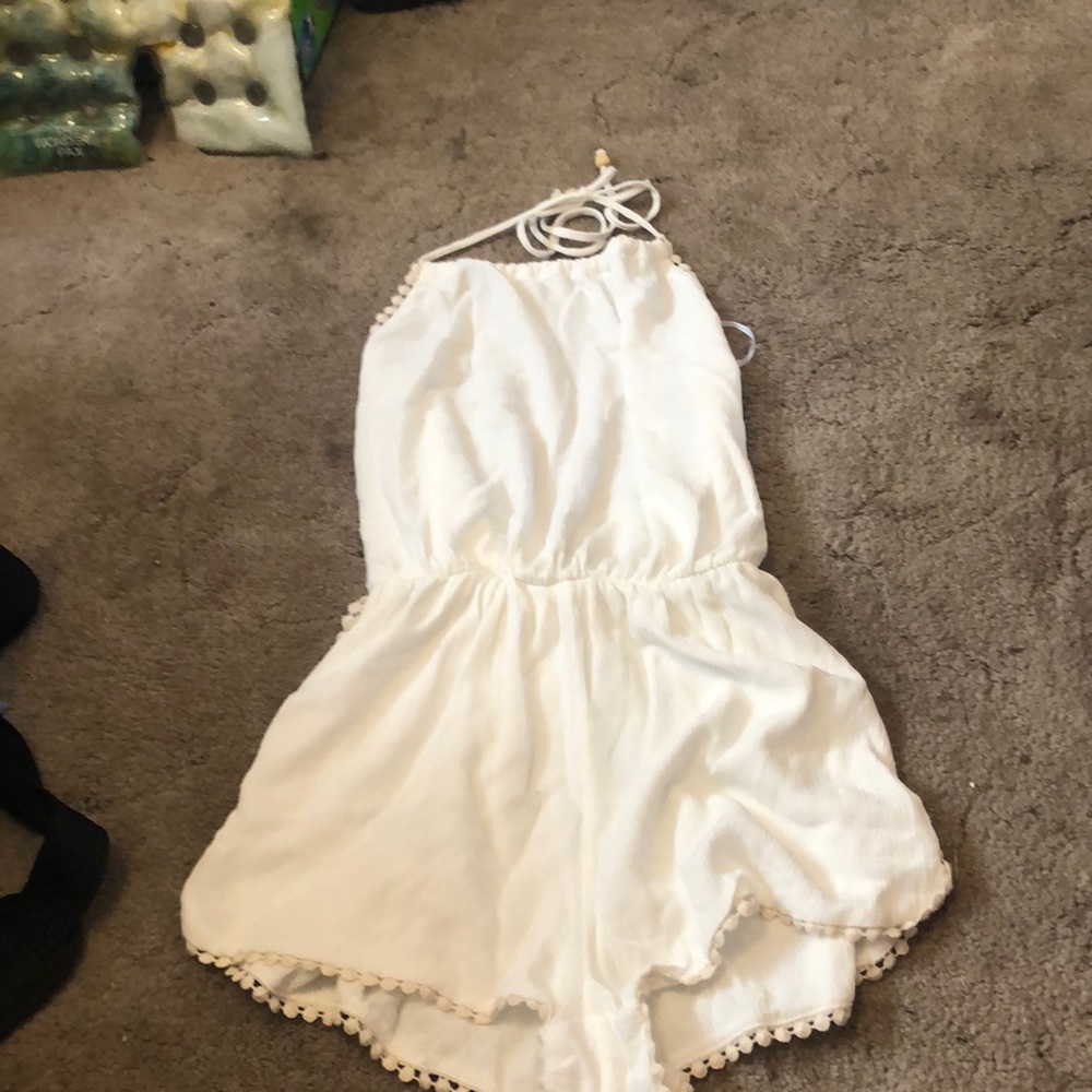 White summer romper